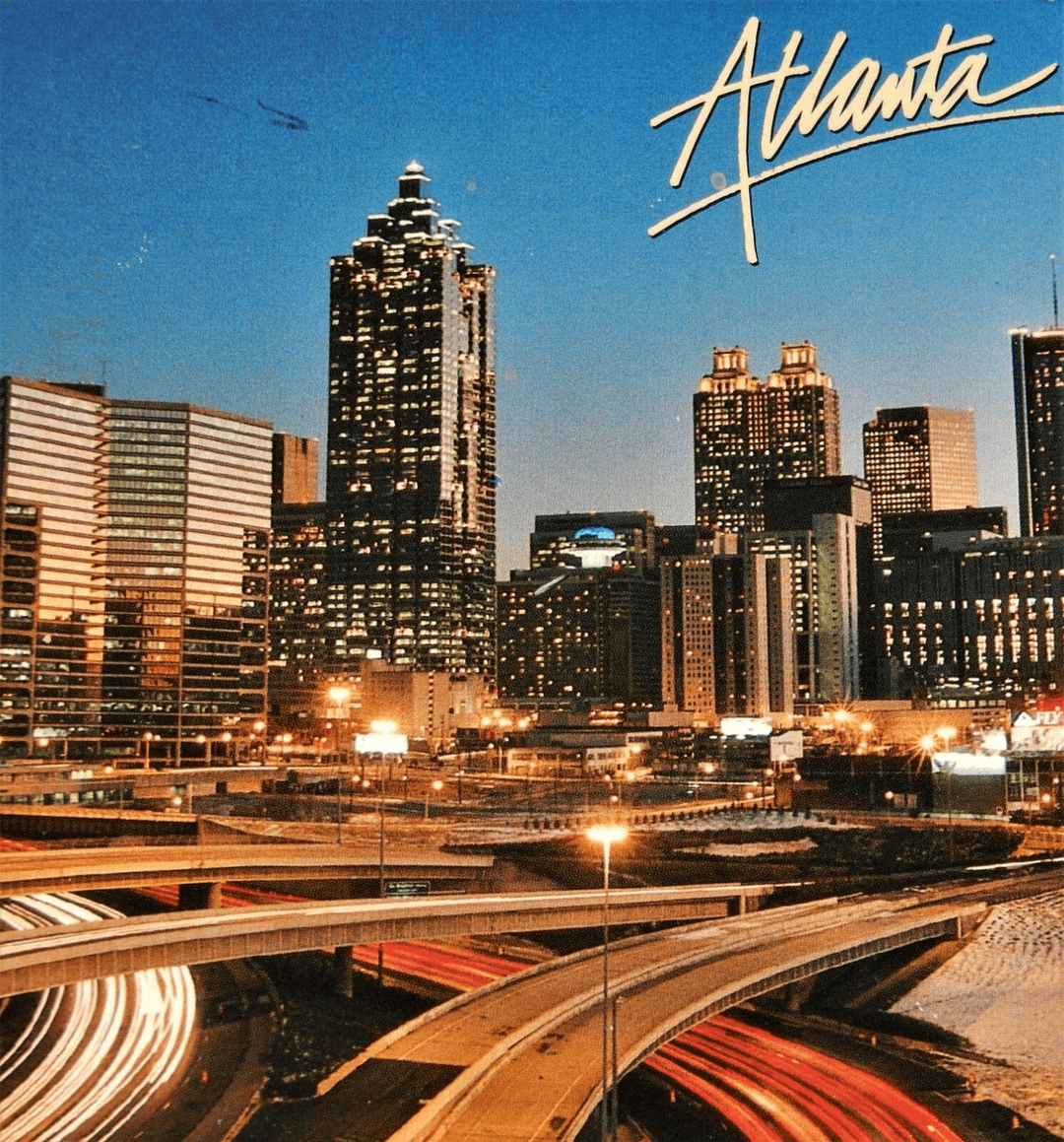 Vintage Atlanta postcard